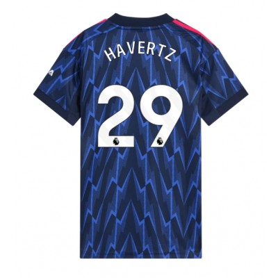 Dres Arsenal Kai Havertz #29 Preč pre Ženy 2025-26 Krátky Rukáv Dres Arsenal Kai Havertz #29 Preč pre Ženy 2025-26 Krátky Rukáv